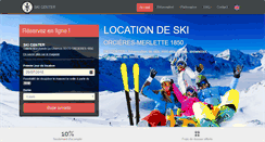 Desktop Screenshot of location-ski-orcieres.fr